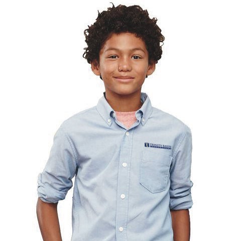 Boys Uniform Long Sleeve Oxford Button Down Shirt