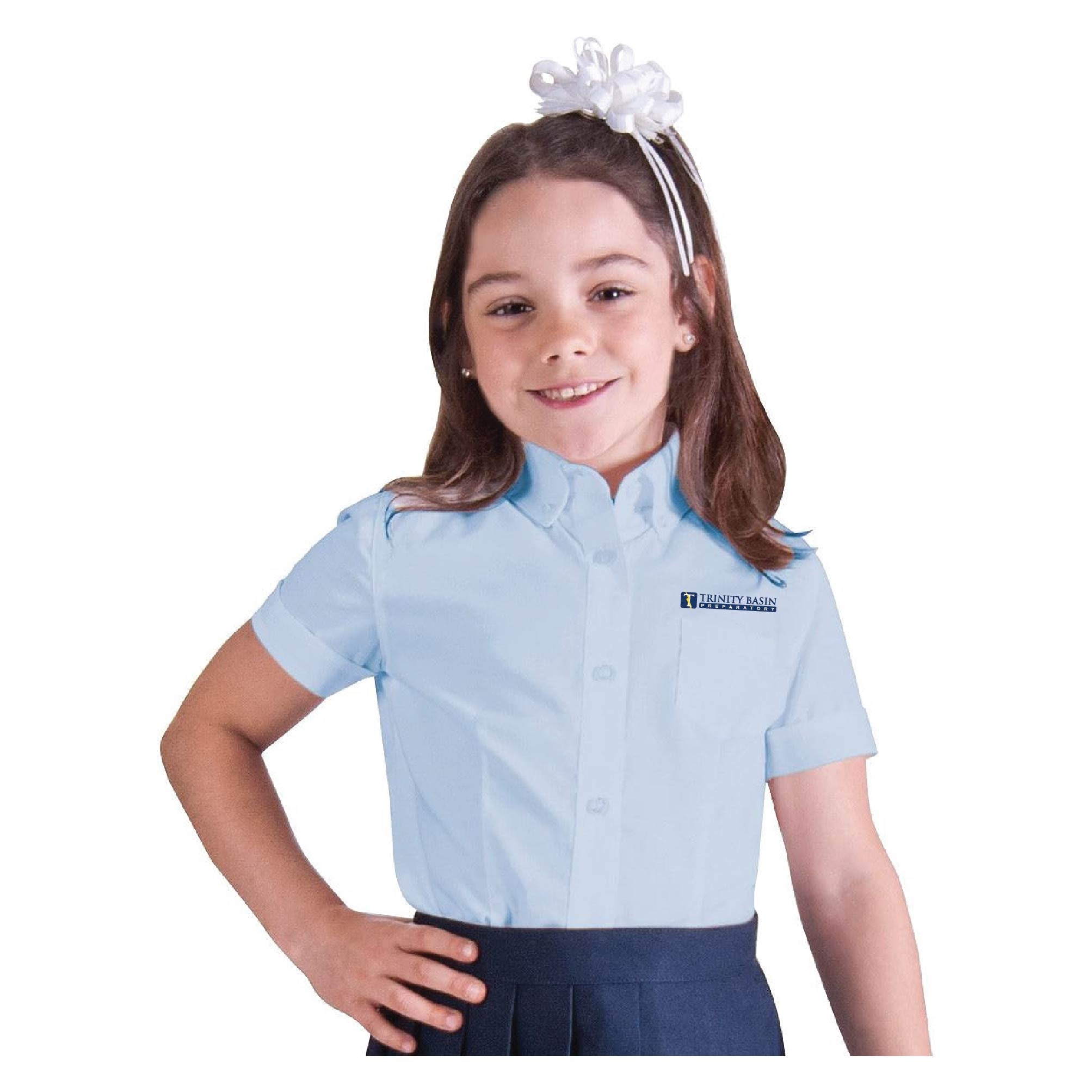 (TBP) Girls Oxford Uniform Dress Shirt | Affordable Uniforms