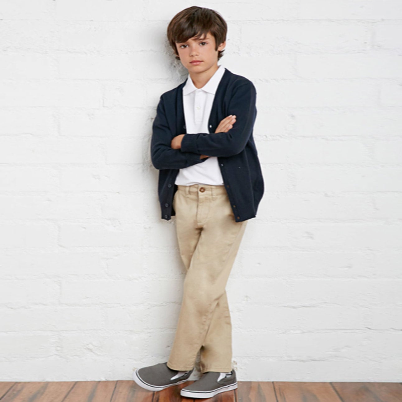 Slim Built-In Flex Chino School Uniform Pants 2-Pack for Boys | Old Navy
