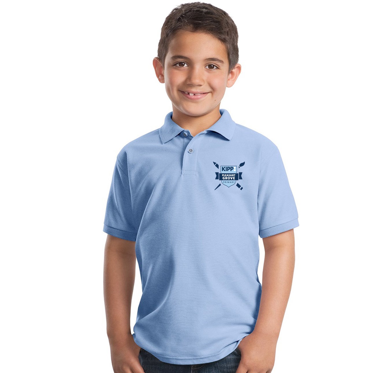 KDE) Royal Blue Unisex Polo (Pre-K)