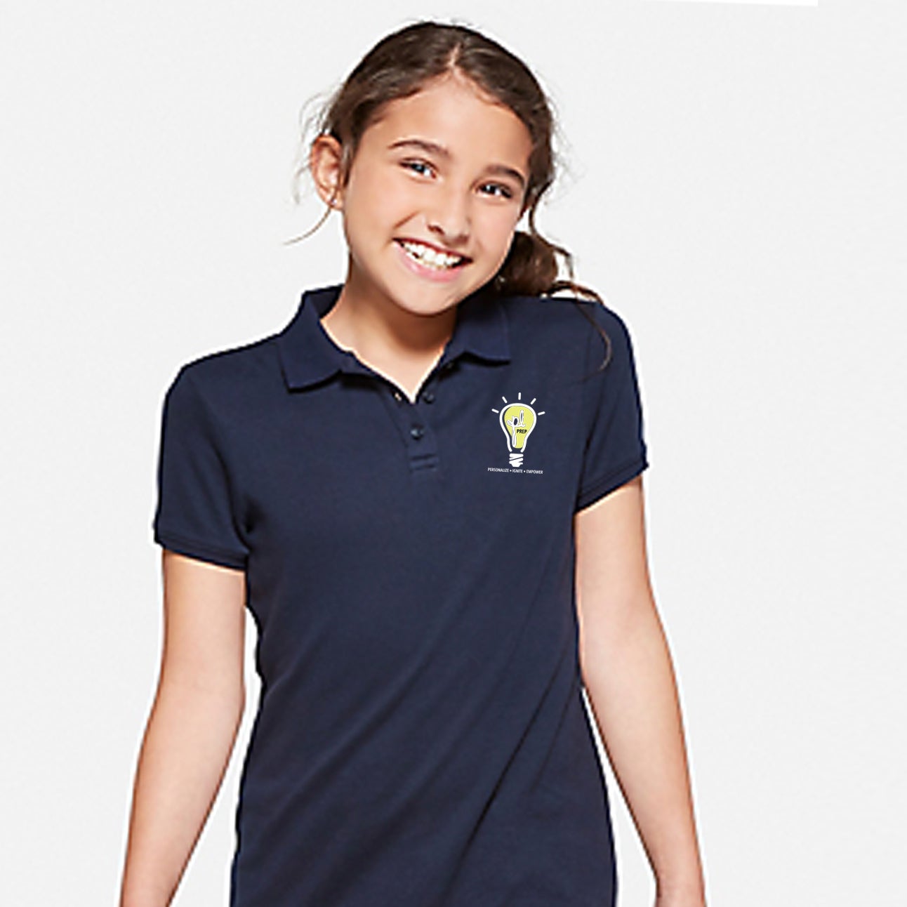 girls uniform polo shirts